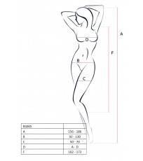 PASSION ЕРОТИЧНО БОДИ BS005B от SexOutlet.bg